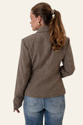 Millieic Blazer - Brown Checks