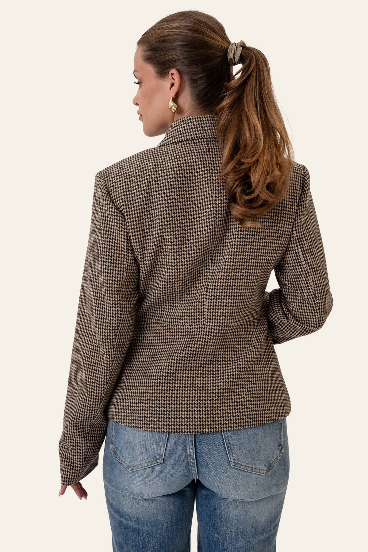 Millieic Blazer - Brown Checks