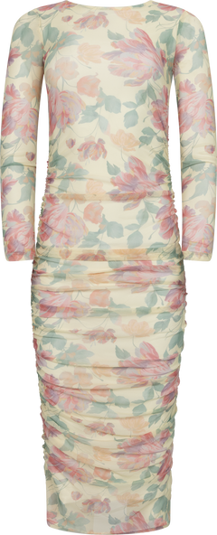 Maiic Mesh Dress - Pastel Garden
