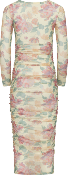 Maiic Mesh Dress - Pastel Garden