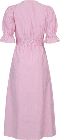 Andrea Dress - Pink Seersucker