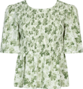 Jessica Blouse - Green/White