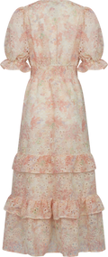Nanni Maxi Emb Dress - Pink