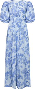 Chiffon Maxi Dress - Skye Blue