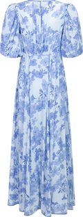 Chiffon Maxi Dress - Skye Blue