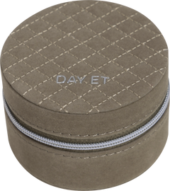 Day Z Q Jewelry Zip Round Small - Cobbelstone