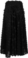Astrid Skirt - Black Applique