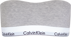 Lightly Lined Bandeau - Grey Heather
