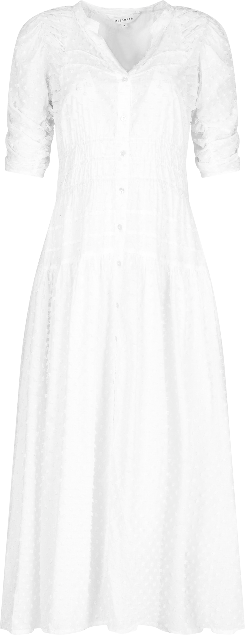 Fabienne Dress - Pure White