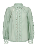 Cmmolly-Shirt Lace Band - Silt Green