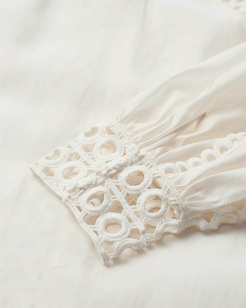 Cmmolly-Shirt Lace Band - Jet Stream