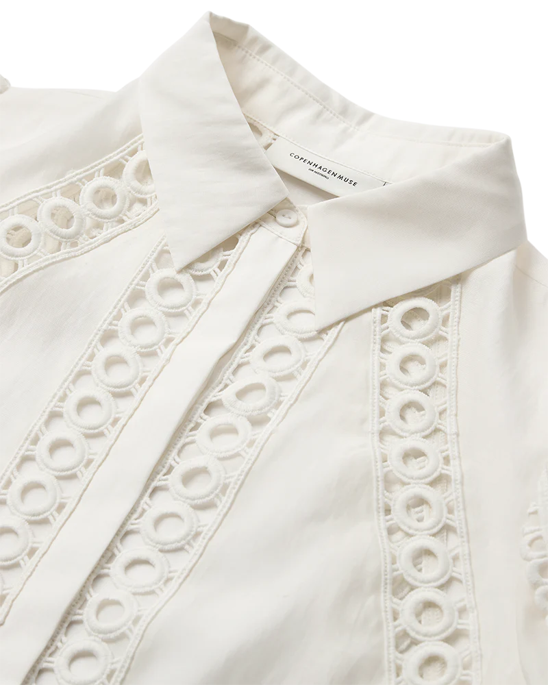 Cmmolly-Shirt Lace Band - Jet Stream