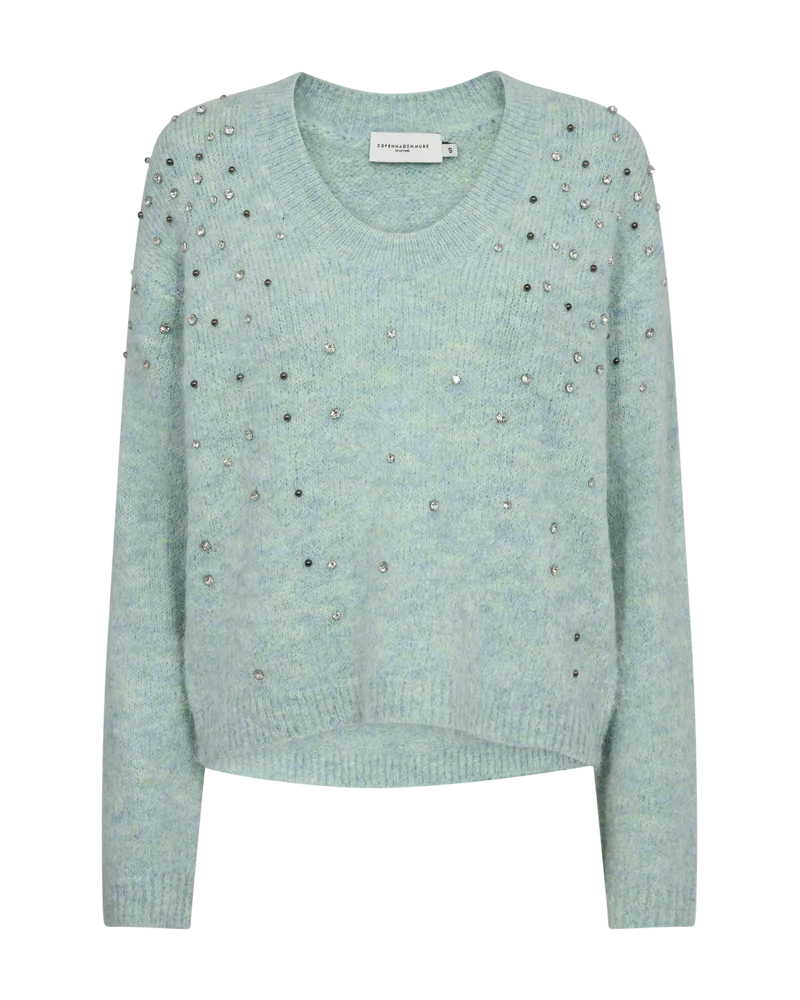 Cmmarni-Pullover - Silt Green Melange