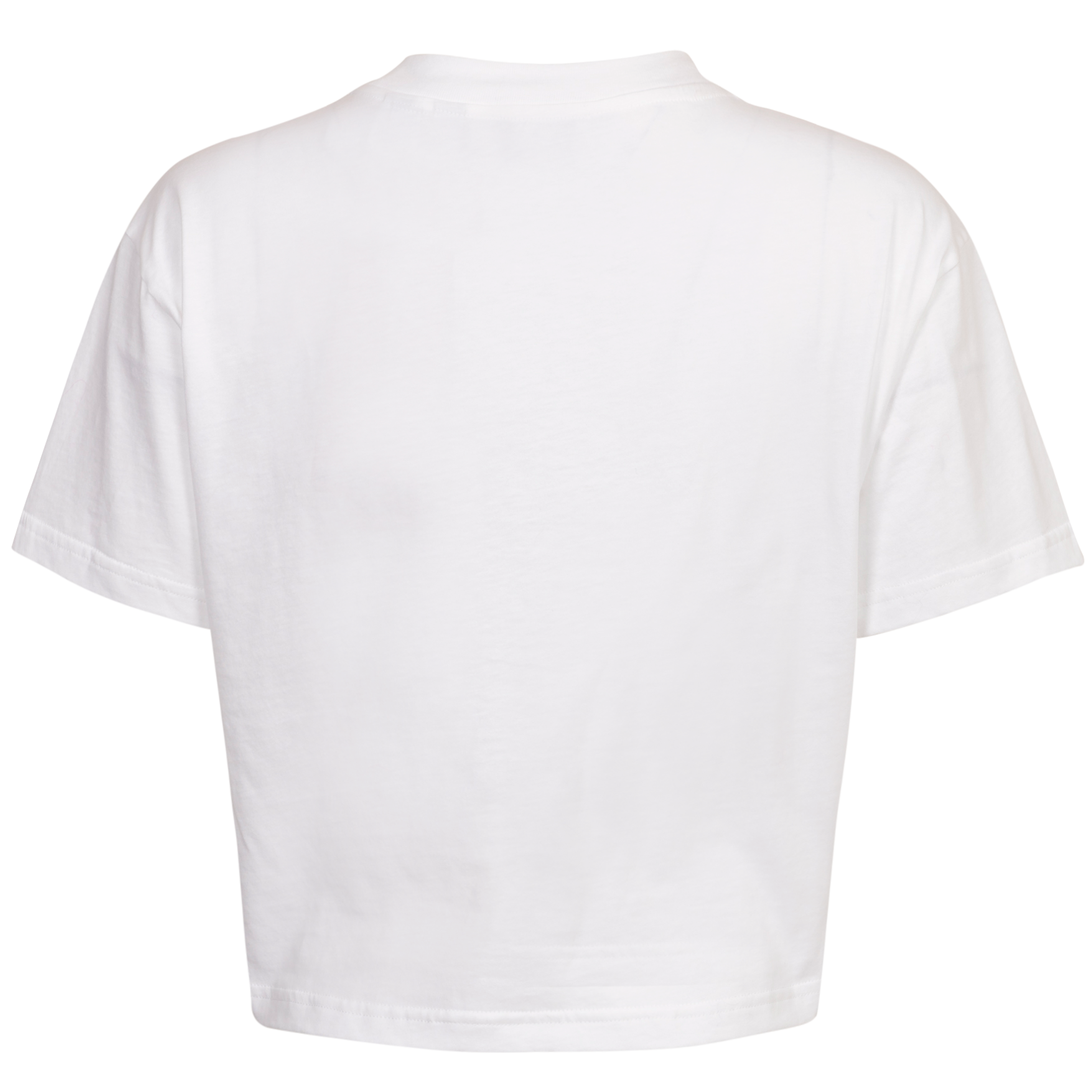 W Rossi Tee Crop - White