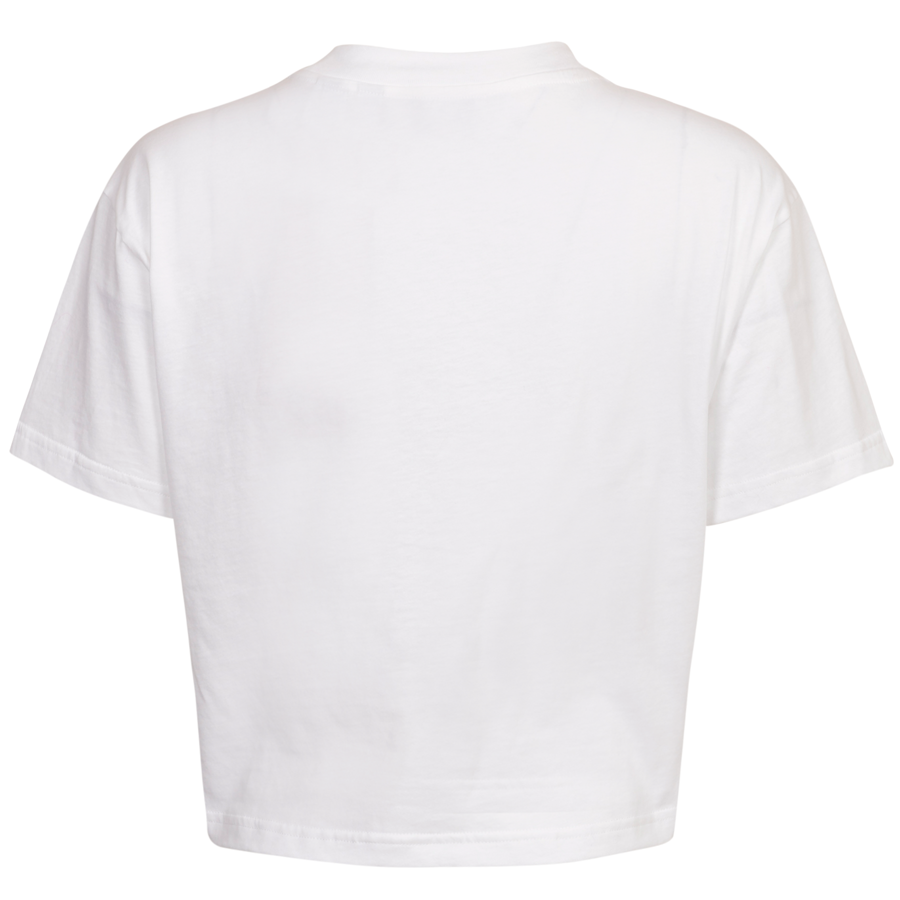 W Rossi Tee Crop - White