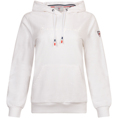 W Logo Sweat Hood FT - White
