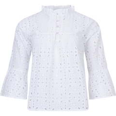 Binita Top - Whisper White