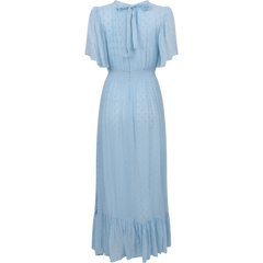 Heena Dress - Blue Georgette