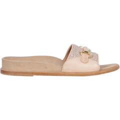 9510Ca Toledo Savana Rafia - Corda/Gold Naturale