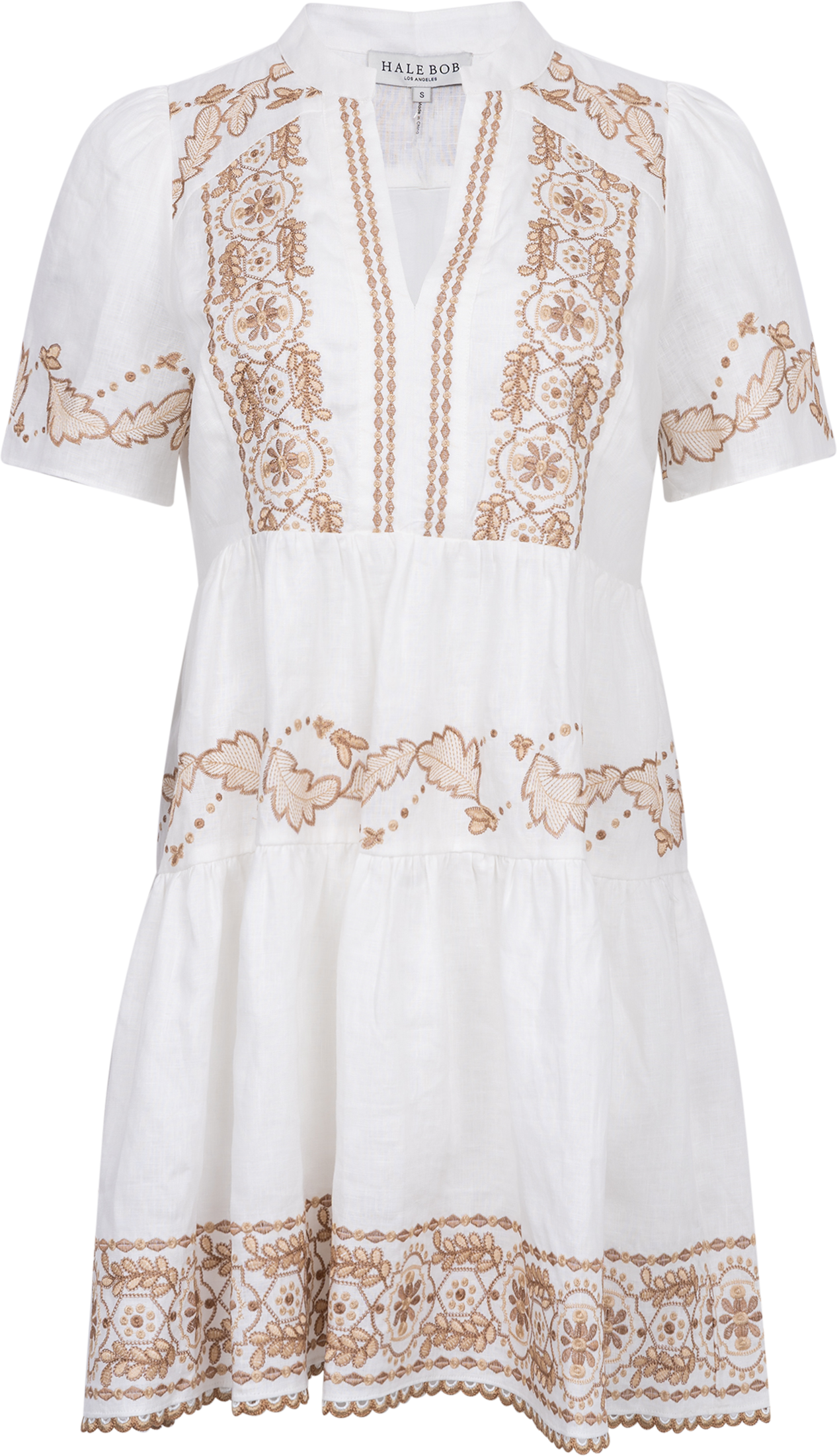 Teagan Linen Dress - Ivory