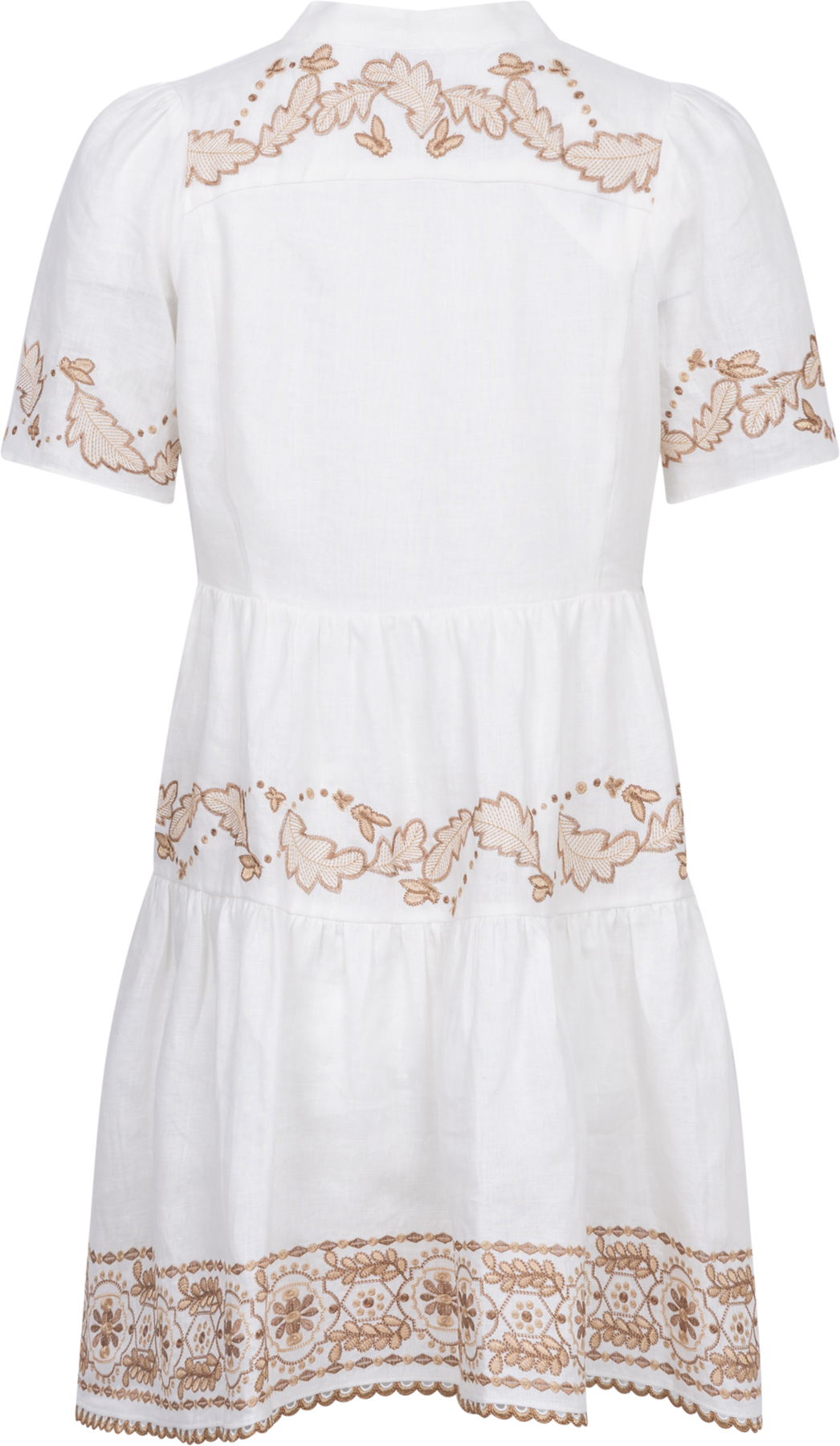 Teagan Linen Dress - Ivory