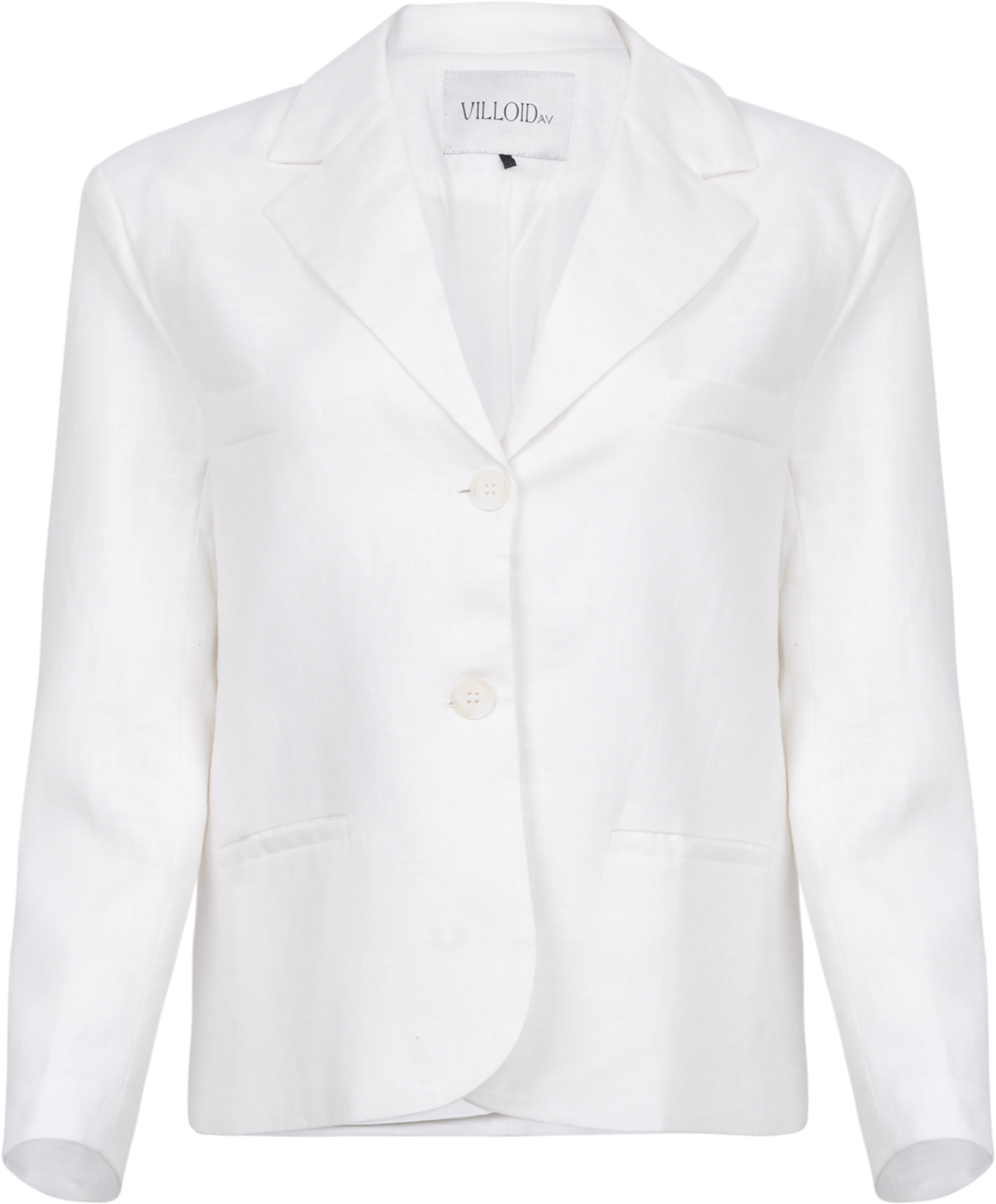 Ma Linen Blazer - White