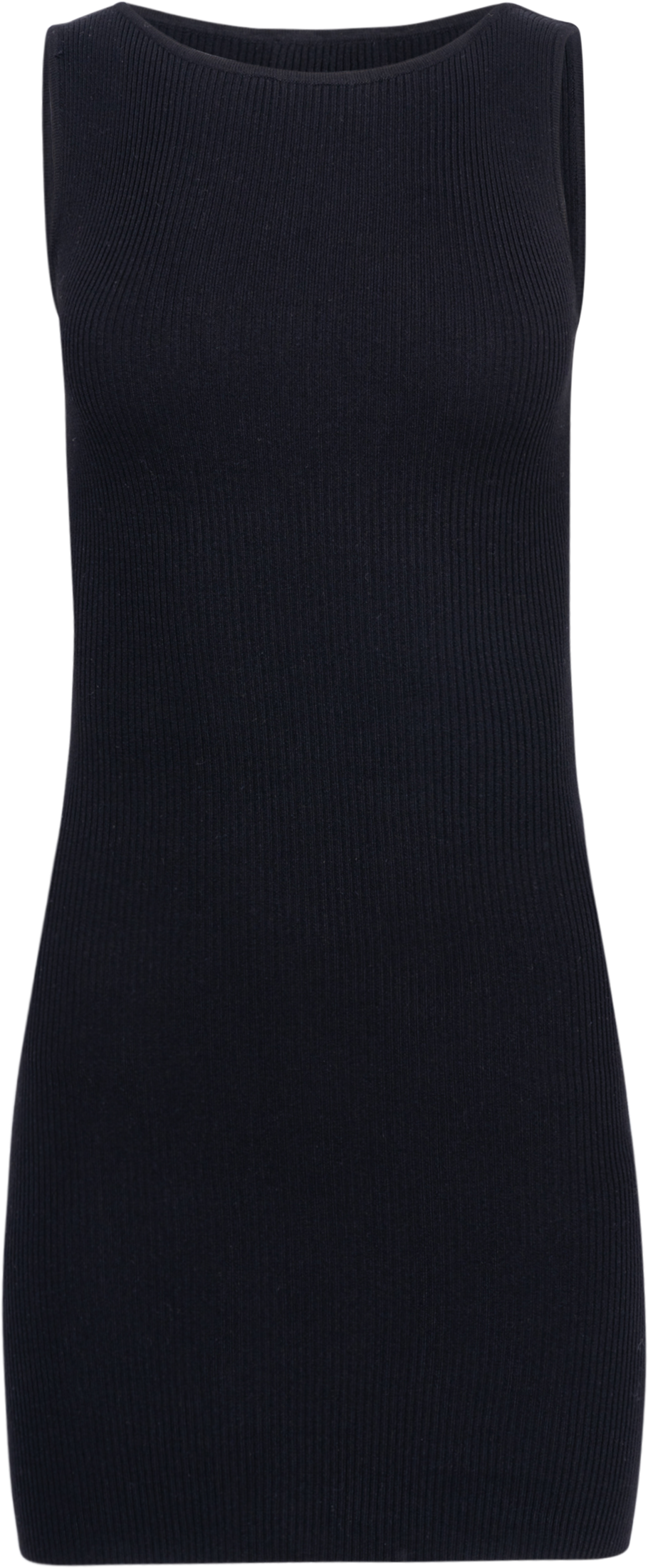 Anni Knit Mini Dress - Black