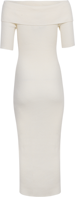 Iris Knit Dress - Creme