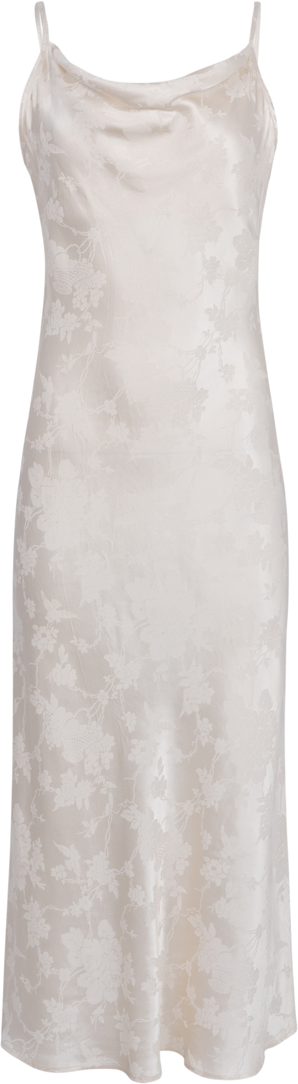 Lou Jacquard Maxi Dress - Creme