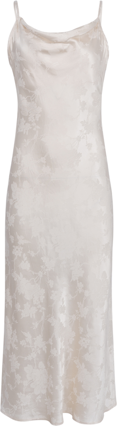Lou Jacquard Maxi Dress - Creme