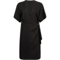 Esi Wrap Dress - Black