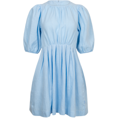 Eli Linen Dress - Ice Blue