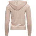 Robertson Classic Velour Zip Hoodie - String