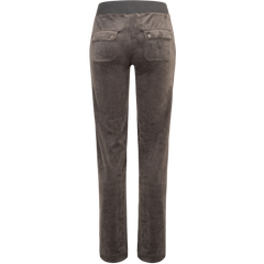 Del Ray Classic Velour Pant Pocket - Raven Black