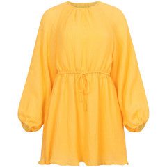 Constance Mini Dress - Saffron