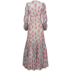 Georgette Maxi Dress - Summer Flowers
