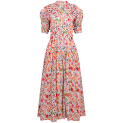 Fabienne Dress - Pink Botanic