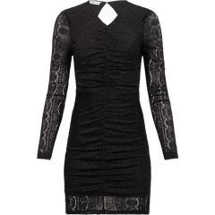 Ava Short Dress - Black