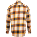 Ls Heavy Flannel Plaid Shirt Regular - White Smoke Yd