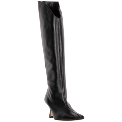 Billy Leather Boots - Black