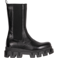 Anastasia Leather Ankle Boots - Black