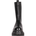 Anastasia Leather Ankle Boots - Black