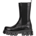 Anastasia Leather Ankle Boots - Black