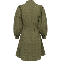 Uma Dress - Broderie Green