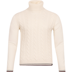 4488 Mens Sweater - White