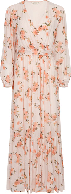 Ingrid Maxi Dress - Peach Bloom