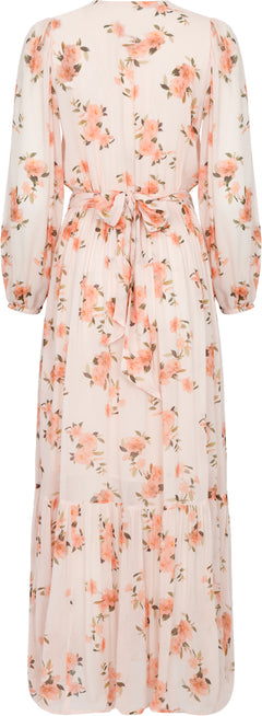 Ingrid Maxi Dress - Peach Bloom