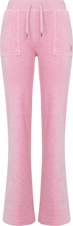 Layla Low Rise Flare Pocketed - Pink Marl