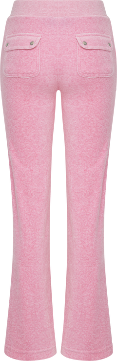 Layla Low Rise Flare Pocketed - Pink Marl
