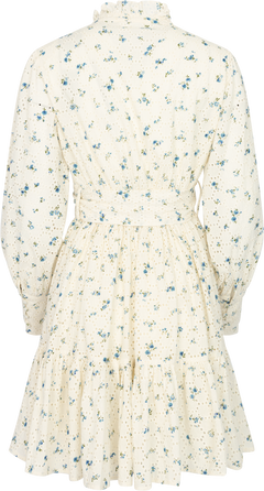 Liv Broderie Anglais Dress - Blue